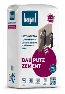Bergauf Bau Putz Zement 5 кг Штукатурка цементная