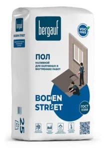 Bergauf Boden Street 25 кг Наливной пол для наружных и внутренних работ