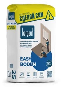 Bergauf Easy Boden 25 кг Самонивелирующийся наливной пол для людей с любым уровнем подготовки