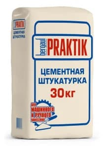 Bergauf Praktik Цементная штукатурка для внутренних работ, 30 кг