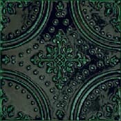 Декор Tinta green 148x148 мм