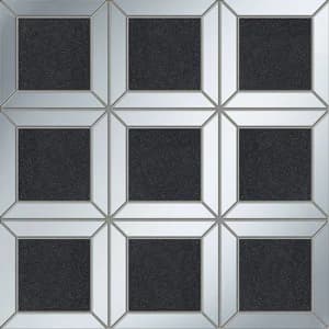 Мозаика Lucid square black 29,8x29,8