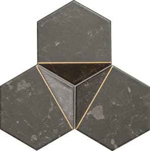 Мозаика Scoria black 1 19,2x16,5