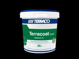 Terraco Terracoat XL Фасадная декоративная штукатурка с текстурой "Короед" акрил