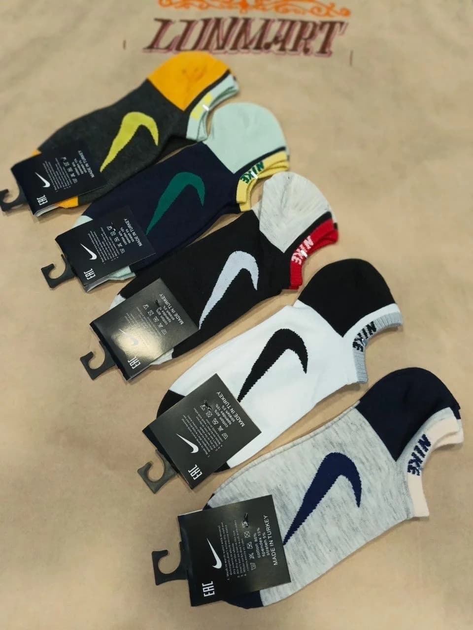 Носки nike мужские 10 пар низкие